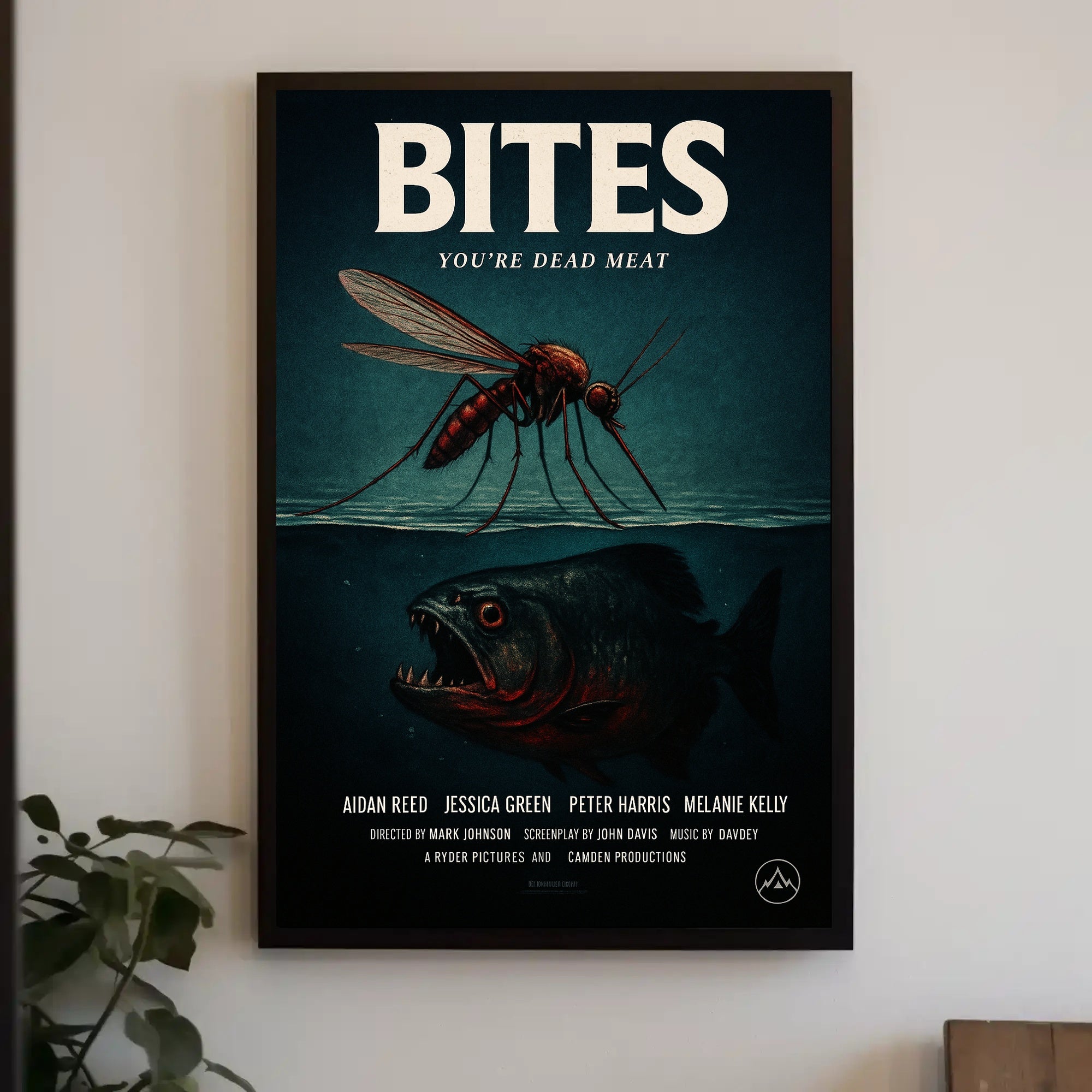 Bites You’re Dead Meat Poster PosterGoat