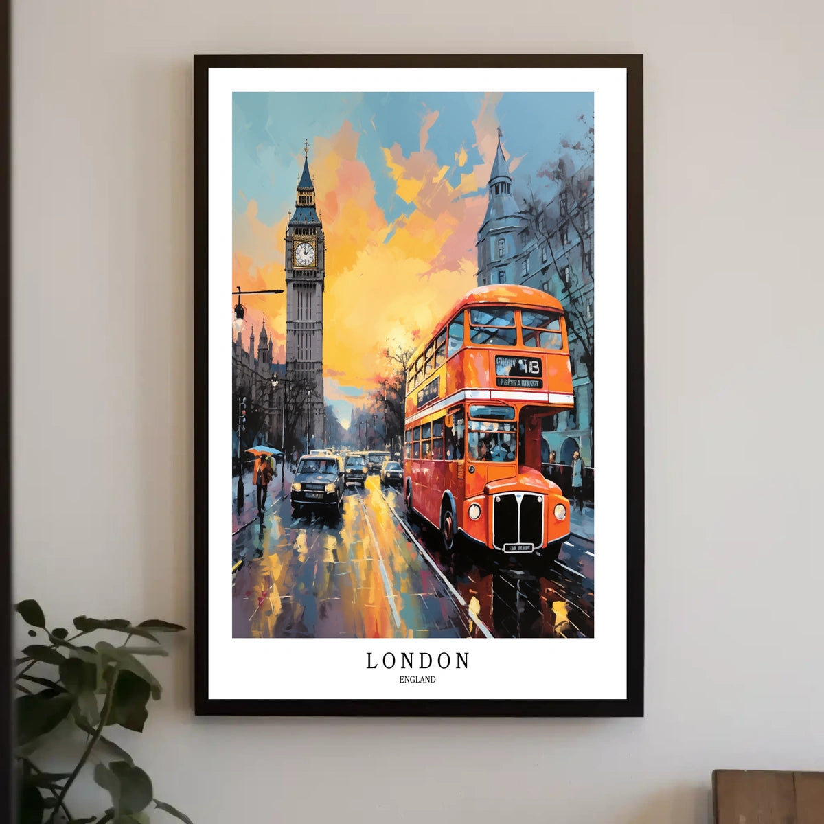London Cityscape Poster