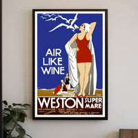 Air Like Wine Weston-Super-Mare Poster