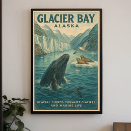 Glacier Bay, Alaska Poster