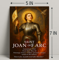 Saint Joan of Arc Poster PosterGoat