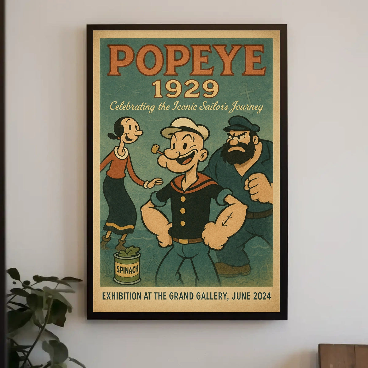 Popeye 1929 Art Poster POP-07