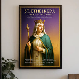 St. Ethelreda The Resilient Queen Poster