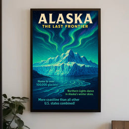 Alaska's Natural Wonders Poster For Nature Lovers Gallery
