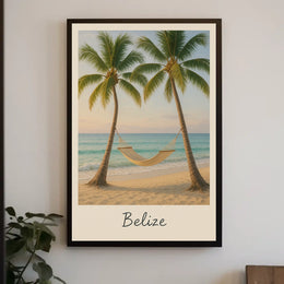 Belize Beach Getaway Poster