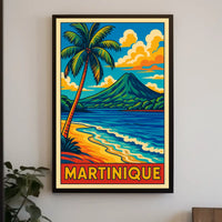 Martinique Paradise Poster