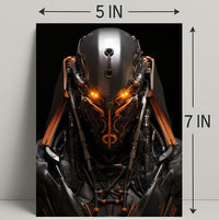 Futuristic Sentinel Poster PosterGoat