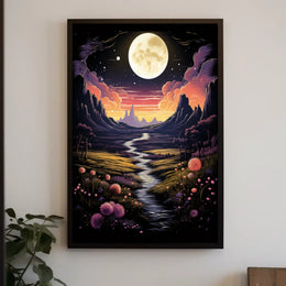 Moonlit Serenity Poster