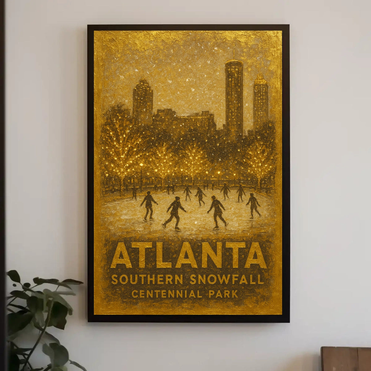Atlanta Winter Wonderland Poster
