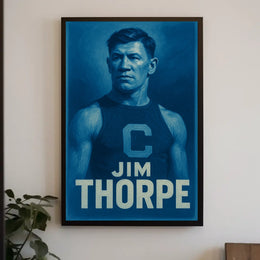 Jim Thorpe Tribute Poster