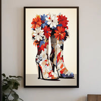 Floral Fashion Statement Poster