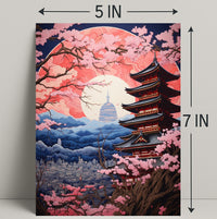 Cherry Blossom Serenity Poster