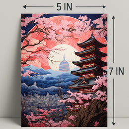 Cherry Blossom Serenity Poster