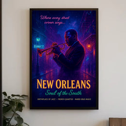 New Orleans Soul of the South Poster