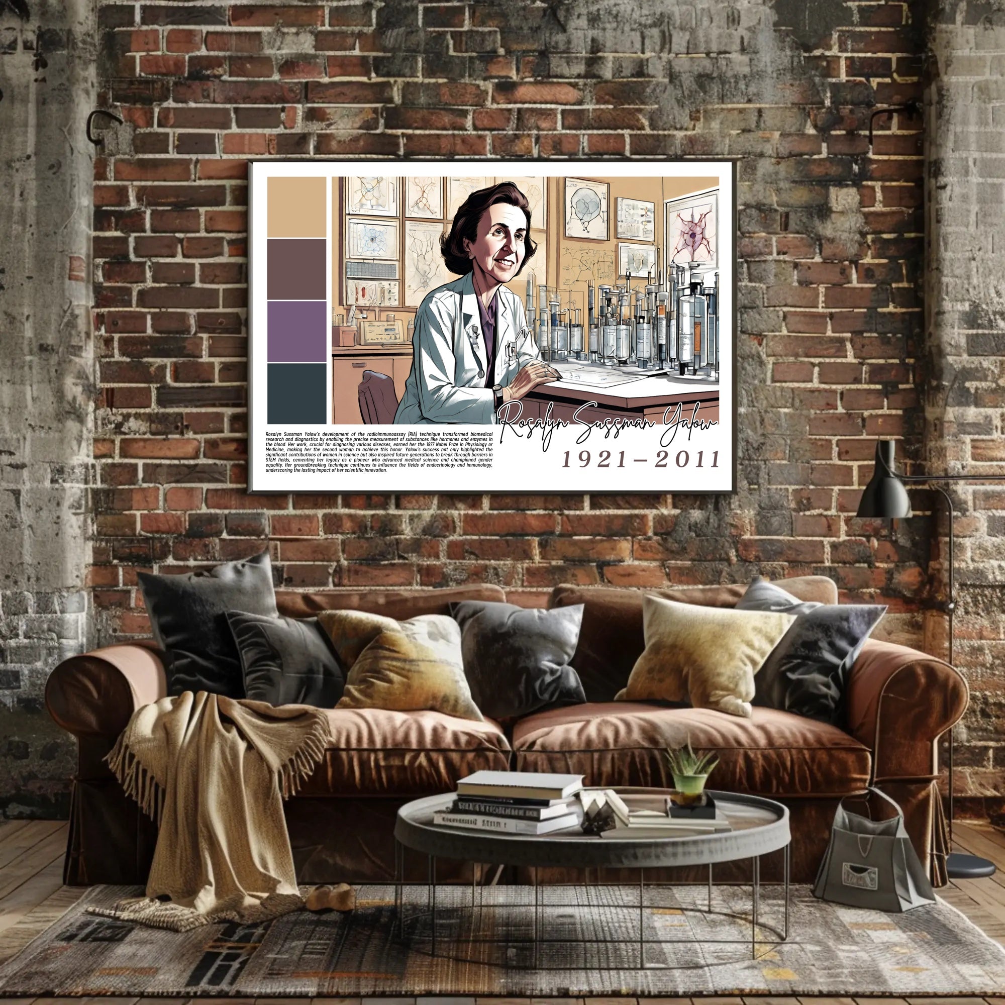 Rosalyn Sussman Yalow: Pioneer in Biomedical Science Poster
