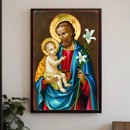Saintly Iconography Poster