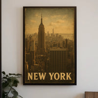 New York City Skyline Poster