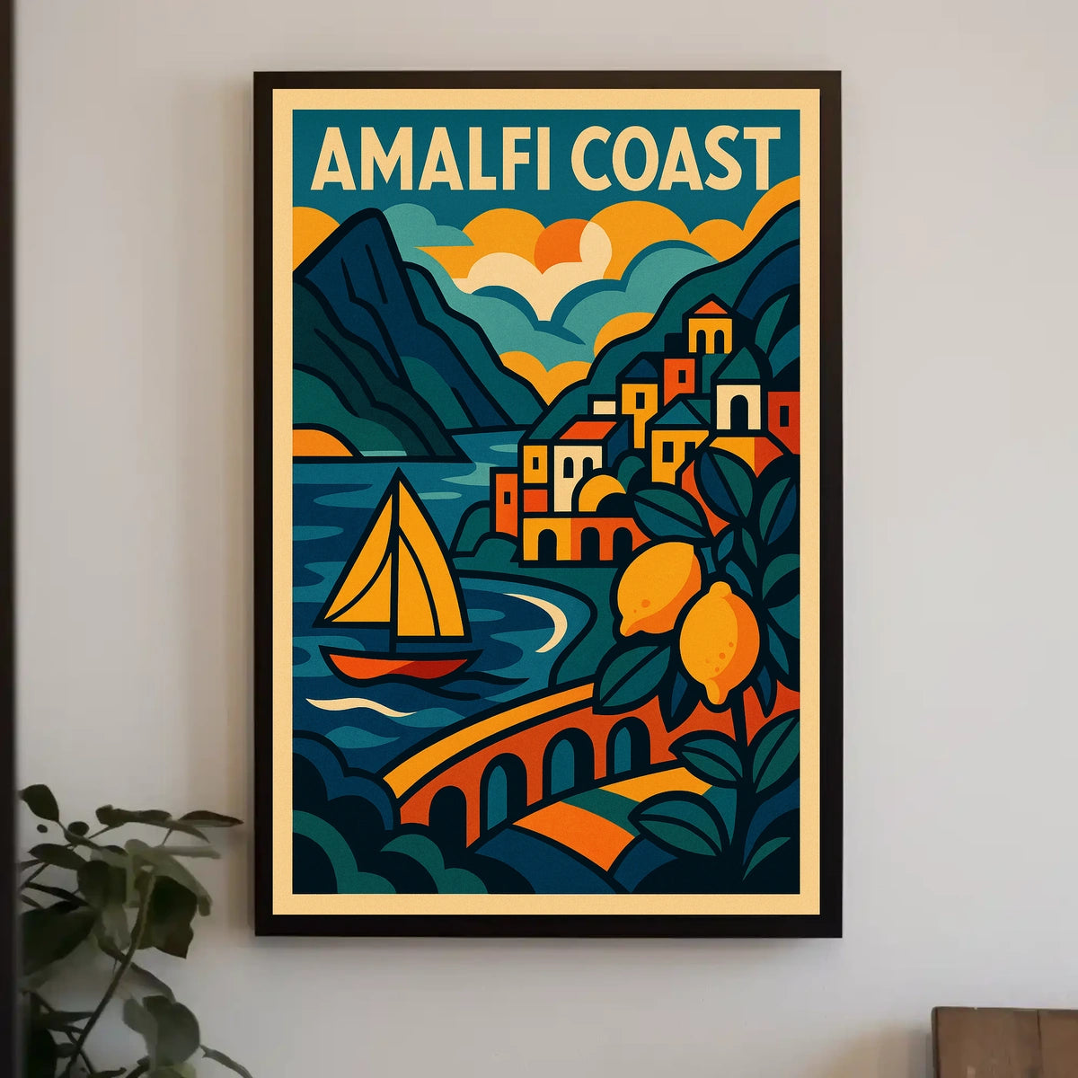 Amalfi Coast Poster