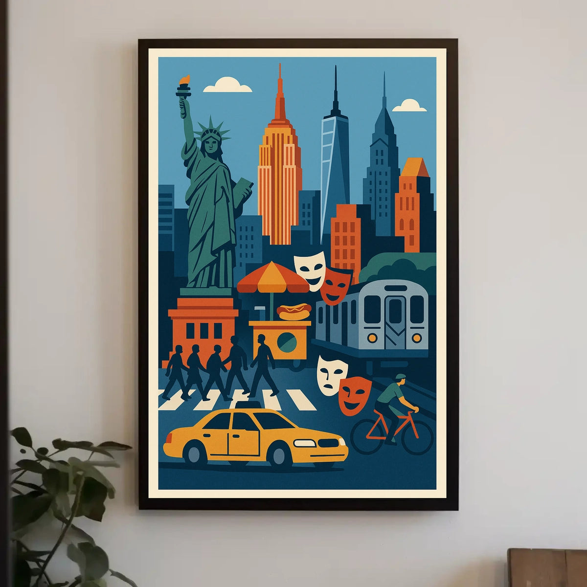 New York Vibes Poster