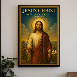 Jesus Christ Son Of Nazareth Poster