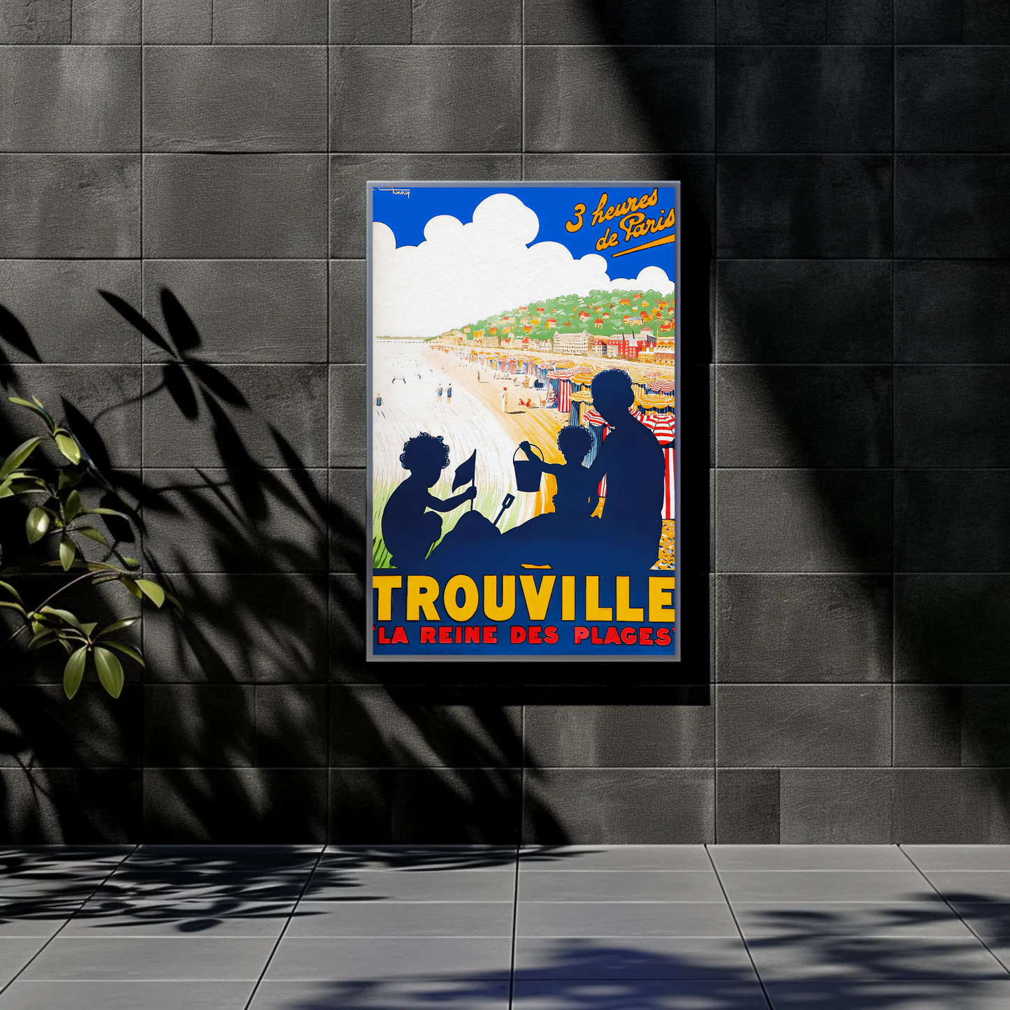 Trouville France Travel Poster