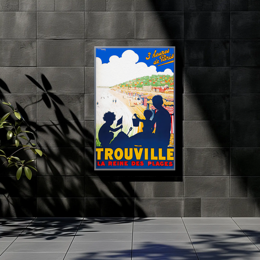 Trouville France Travel Poster