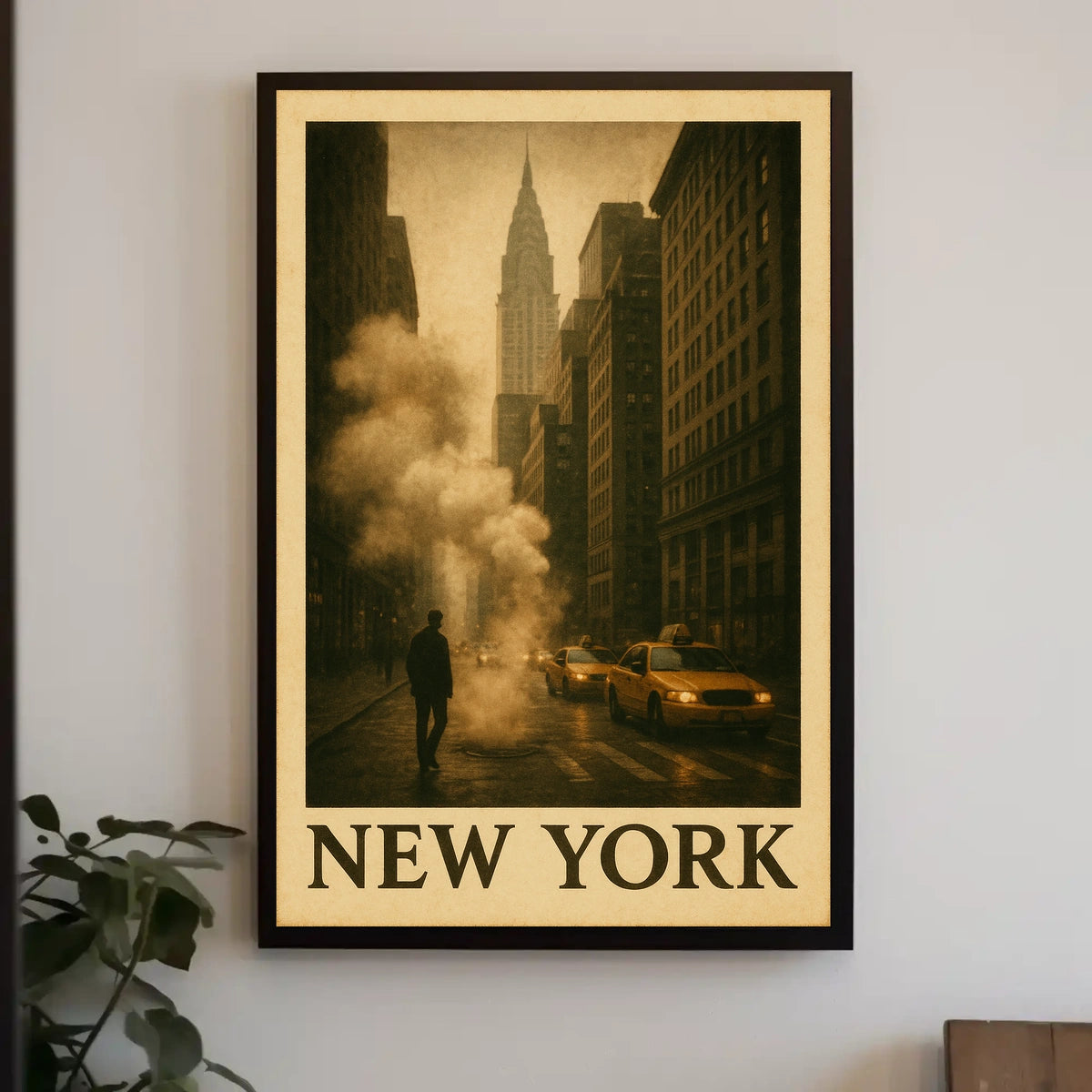 New York Cityscape Poster
