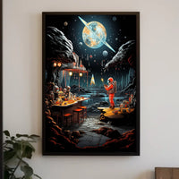 Cosmic Café Adventure Poster