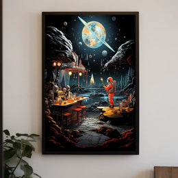 Cosmic Café Adventure Poster