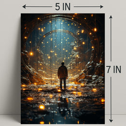 Journey Through The Luminous Tunnel Poster PosterGoat