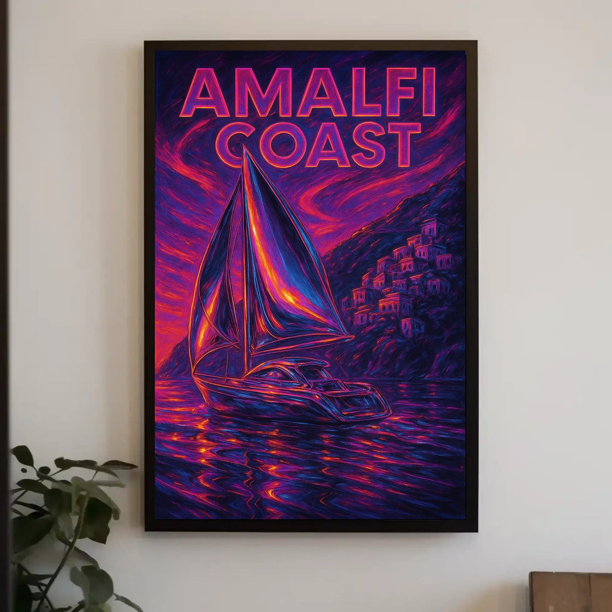 Amalfi Coast Dreamscape Poster