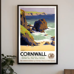 Discover Cornwall Poster