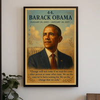Obama Presidential Era White House Historical or Presidential Poster