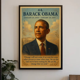 Obama Presidential Era White House Historical or Presidential Poster