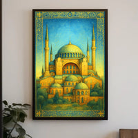 Byzantine Architectural Splendor Poster PosterGoat