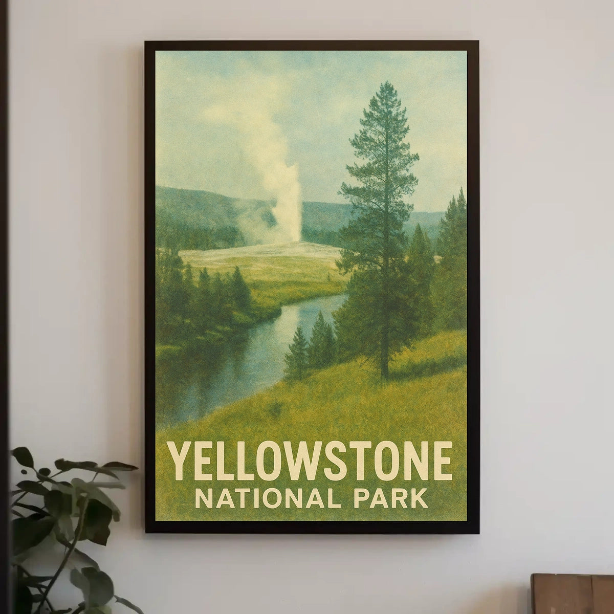 Yellowstone National Park Poster