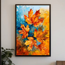 Autumn Leaves Poster