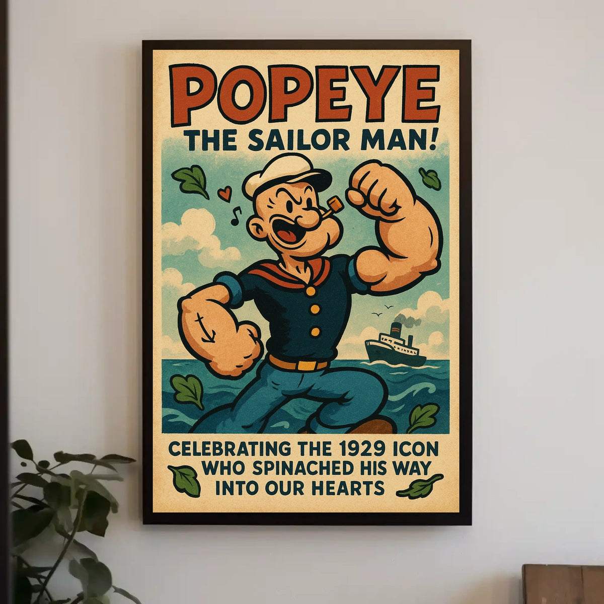 Popeye 1929 Art Poster POP-33