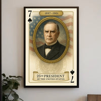 25th President Of United States Poster