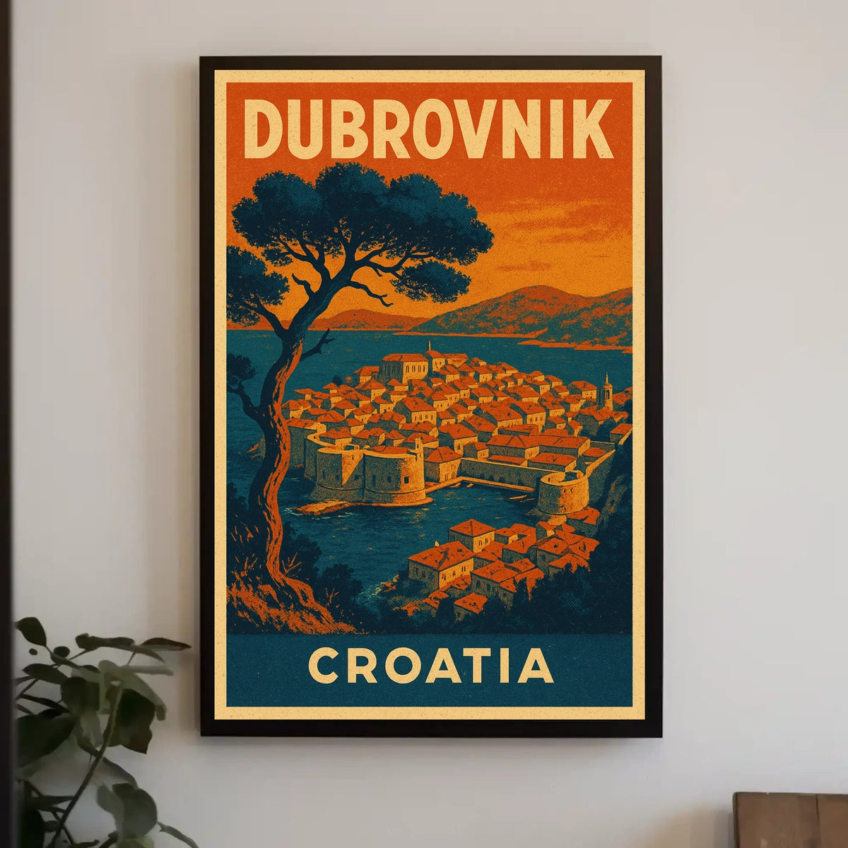 Discover Dubrovnik Poster