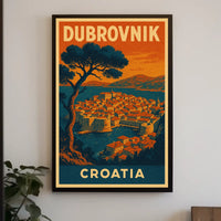Discover Dubrovnik Poster
