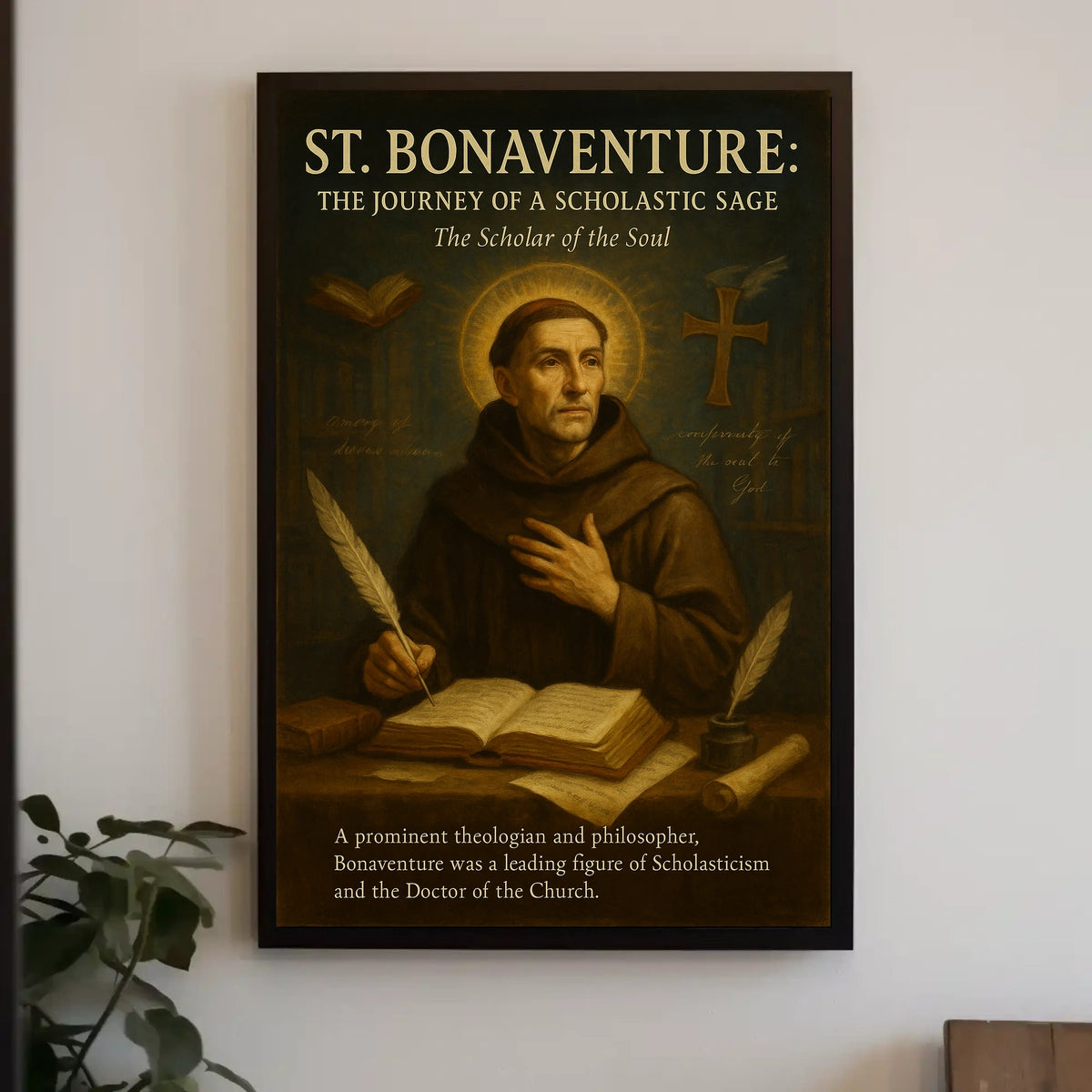 St. Bonaventure The Journey of a Scholastic Sage Poster
