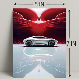 Futuristic Elegance Poster