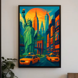New York City Vibes Description Immerse yourself in the Poster