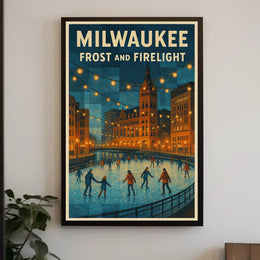 Milwaukee Frost And Firelight Poster