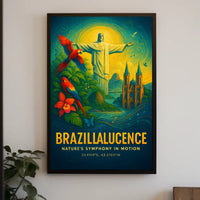 Brazillalucence Natures Symphony in Motion Poster