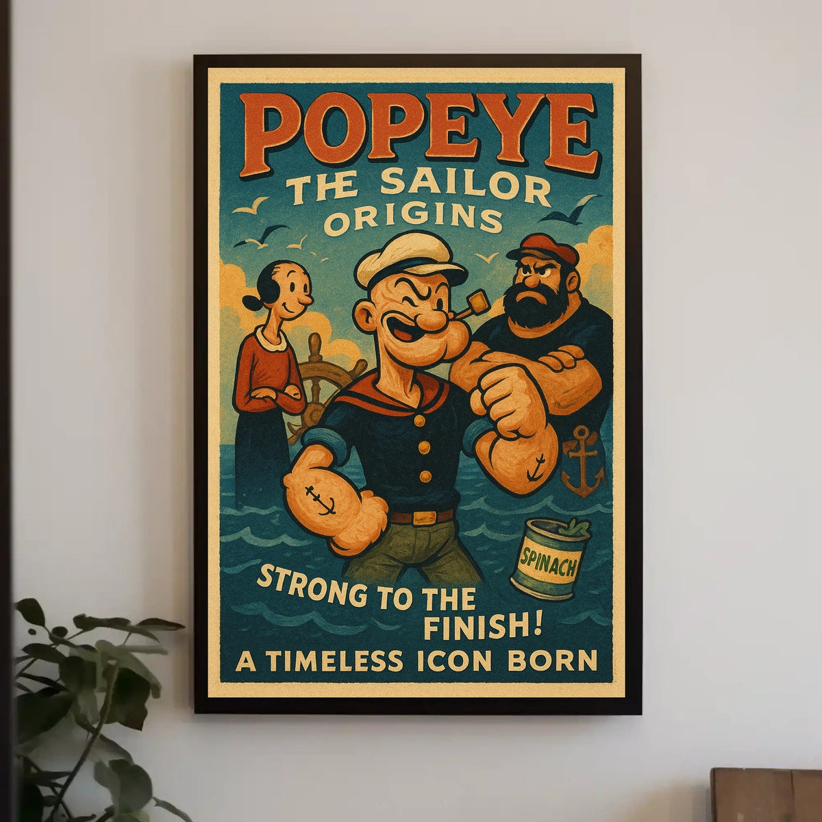 Popeye 1929 Art Poster POP-83