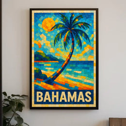 Vibrant Bahamas Poster