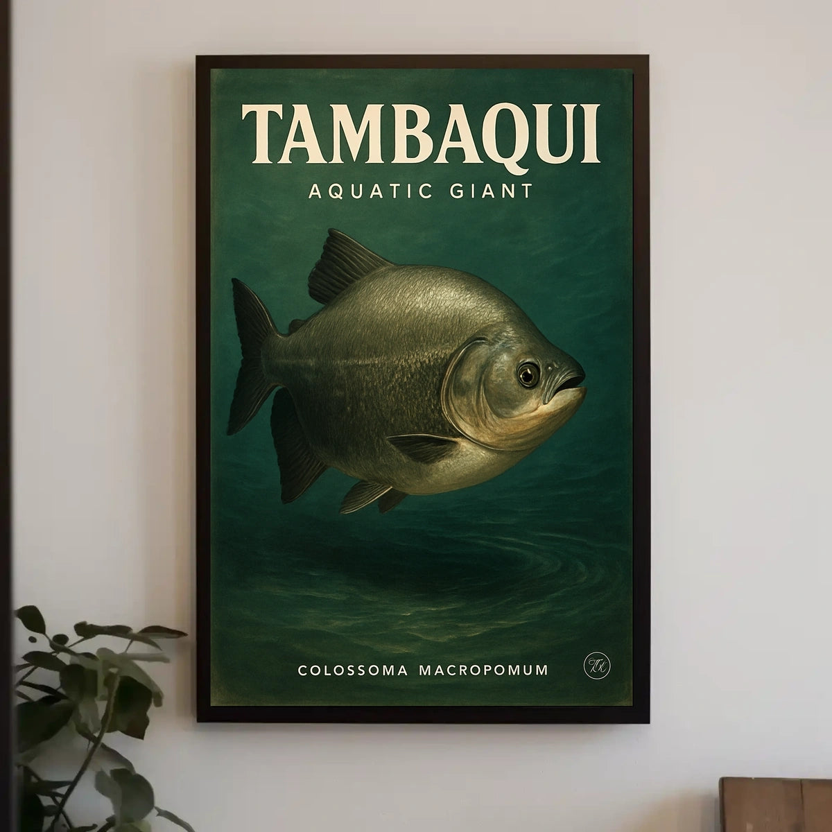 Tambaqui Aquatic Giant Poster