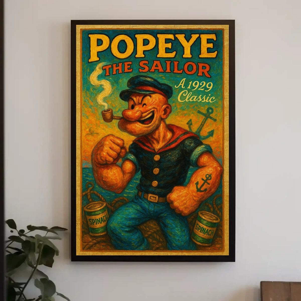 Popeye 1929 Art Poster POP-40